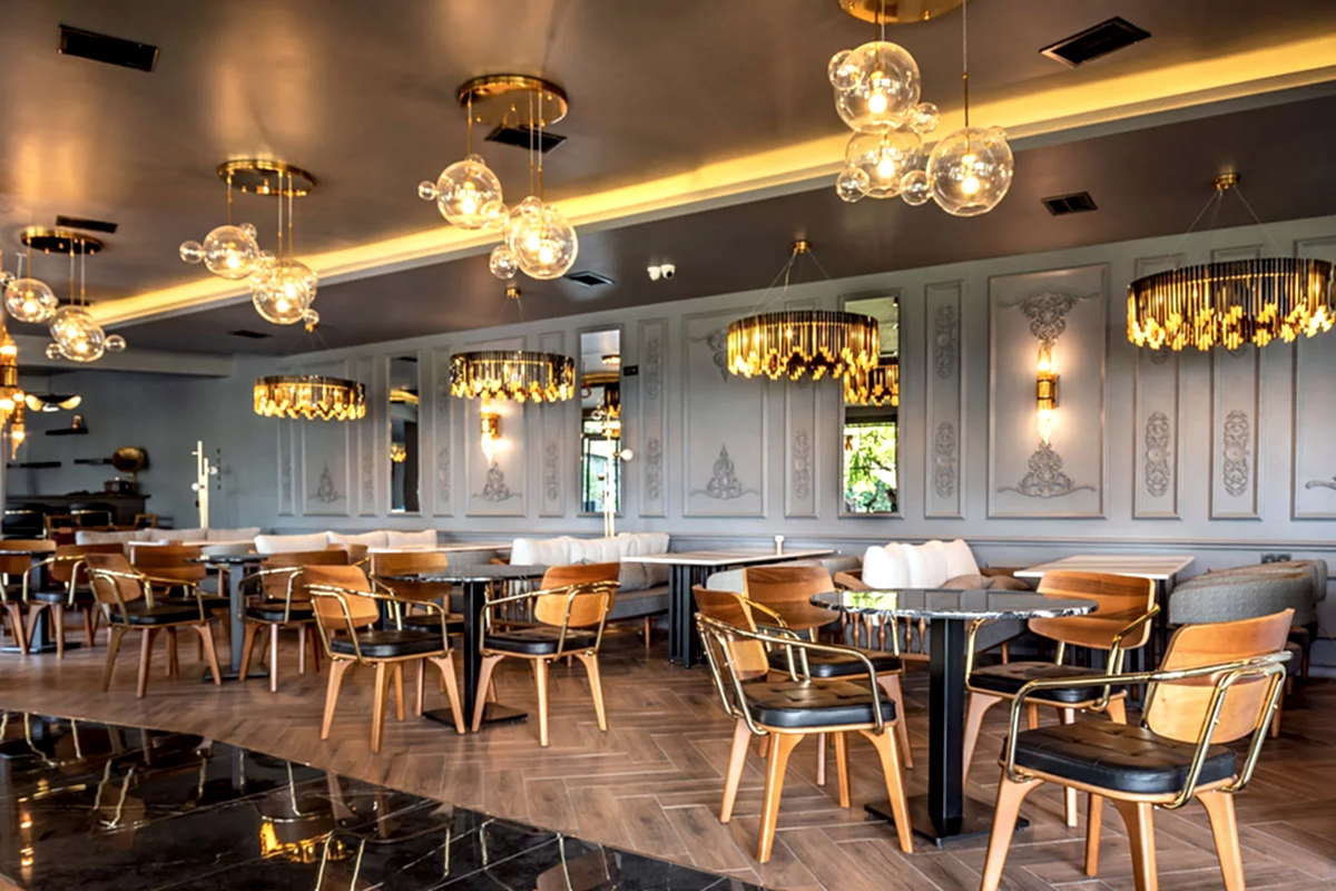 restaurant dekorasyonu