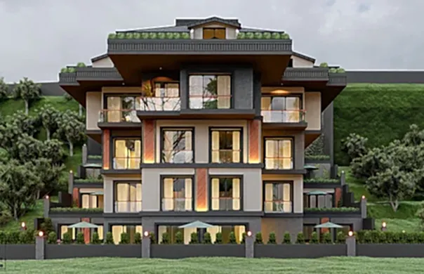 apartman cephe tasarımları
