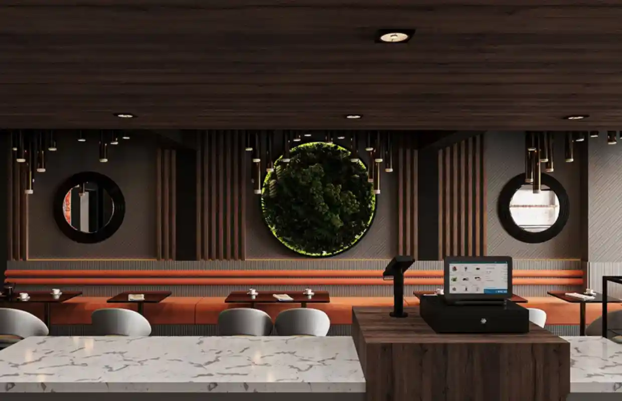 cafe iç mekan tasarımları
