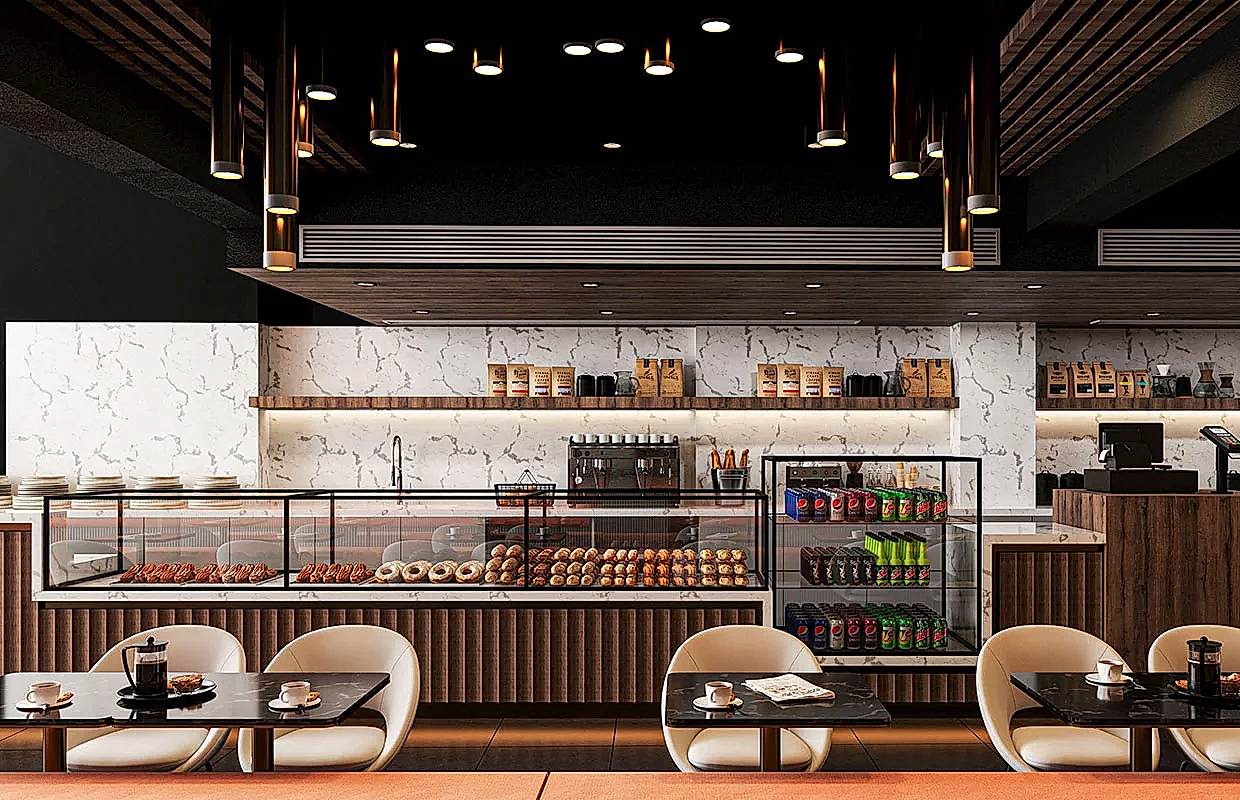 cafe iç mekan tasarımları