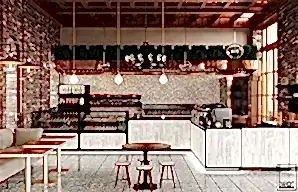 cafe dizayn dekorasyon